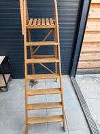 Mooie houten Trap 6 treeds, Doe-het-zelf en Verbouw, Ophalen, Gebruikt, Trap, Opvouwbaar of Inschuifbaar