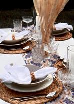 Zorgeloos 21 Diner met complete Tafelstyling op Locatie, Hobby en Vrije tijd, Feestartikelen | Verhuur, Ophalen, Nieuw, Geboorte of Huwelijk