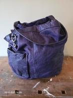 Vintage MARC CAIN leren handtas, Sieraden, Tassen en Uiterlijk, Tassen | Damestassen, Ophalen of Verzenden, Gebruikt, Paars, Handtas