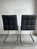 Eetkamer stoelen, Ophalen, Gebruikt, Zwart, Vier