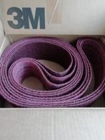 Scotch-Brite 3M schuurband SC-BL low stretch, 100mmx2500mm, Doe-het-zelf en Verbouw, Gereedschap | Schuurmachines, Ophalen of Verzenden