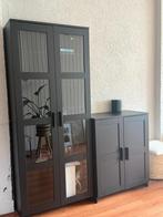 2 zwarte Ikea kasten in zeer goede staat, Huis en Inrichting, Kasten | Buffetkasten, Ophalen, Met deur(en), 50 tot 100 cm, Zo goed als nieuw