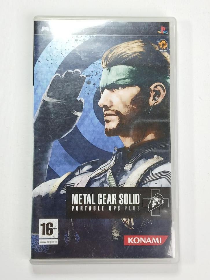 Metal Gear Solid Portable Opps Plus - PSP - PAL - Compleet, Spelcomputers en Games, Games | Sony PlayStation Portable, Zo goed als nieuw