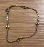 Vintage double Amerik armband (verguld), Overige materialen, Onbekend, Ophalen of Verzenden, Zo goed als nieuw