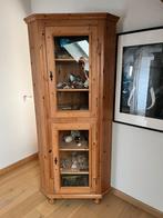 Hoekkast vitrinekast TEAB, Ophalen of Verzenden, Zo goed als nieuw, 25 tot 50 cm, 50 tot 100 cm