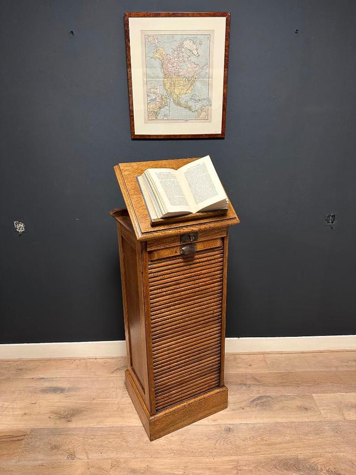 Archiefkast / lessenaar / boekenstandaard, Antiek en Kunst, Antiek | Kantoor en Zakelijk, Ophalen of Verzenden