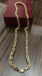 Gouden Koningsketting, Sieraden, Tassen en Uiterlijk, Kettingen, Ophalen of Verzenden, Zo goed als nieuw, Goud