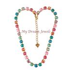 Collier Alison "Summer Paradise" met o.a. Swarovski Crystal, Met kristal, Overige materialen, Overige kleuren, Verzenden