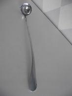 vintage bowl lepel tuitje Hollands glad 32cm chroom vlekvrij, Antiek en Kunst, Ophalen of Verzenden