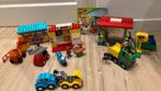Duplo/lego 6171 pompstation met extra auto’s, Ophalen of Verzenden, Gebruikt, Complete set, Duplo