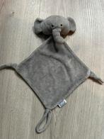 Knuffeldoek Olifant Jollein, Kinderen en Baby's, Speelgoed | Knuffels en Pluche, Ophalen of Verzenden, Zo goed als nieuw, Olifant