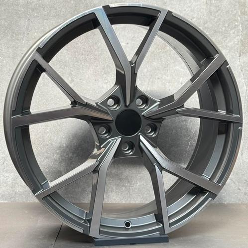 NIEUW 19” V01 5x112 Velgen Past Op VAG GROUP 'estoril look', Auto-onderdelen, Banden en Velgen, Velg(en), 19 inch, Personenwagen
