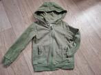 Groen Hema vest, maat 98-104, Gebruikt, Jongen of Meisje, Trui of Vest, Ophalen of Verzenden