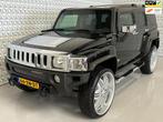 Hummer H3 3.7 Luxury Schuifdak + 26' + Navigatie, Auto's, Hummer, Automaat, Gebruikt, Zwart, Zwart