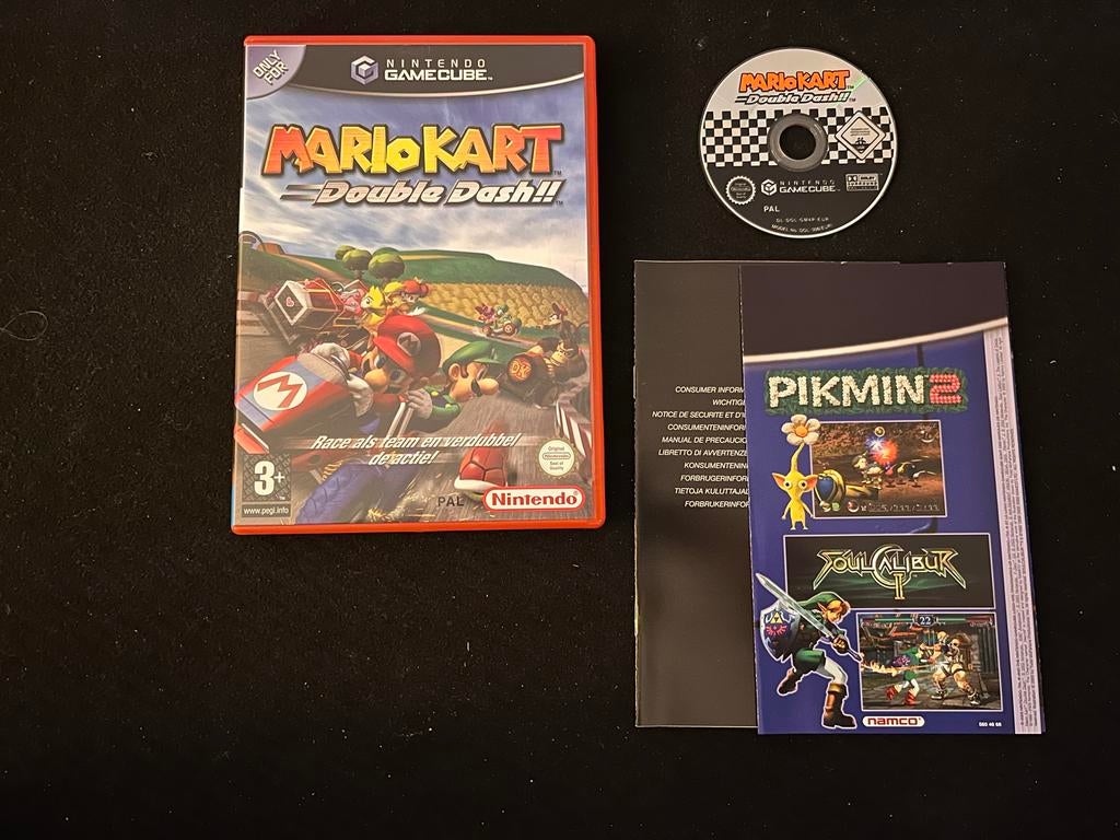 Mario kart double dash gamecube, Spelcomputers en Games, Racen en Vliegen, Ophalen of Verzenden, Zo goed als nieuw, 3 spelers of meer