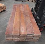 Massief grenen vloer 33m2 vloerdelen 2,1 cm dik, Ophalen, Tweedehands, Tweedehands, Tweedehands