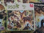 Jumbo puzzel 950 stukjes Rien Poortvliet, Ophalen of Verzenden, 500 t/m 1500 stukjes, Zo goed als nieuw, Legpuzzel