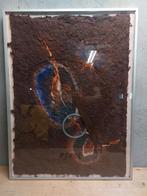 Abstract kunstwerk van Simon Boudvin – Ingelijst, Ophalen of Verzenden