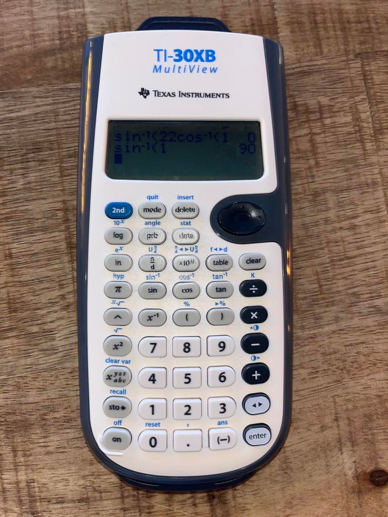 Rekenmachine TI-30 XB, Ophalen of Verzenden, Zo goed als nieuw
