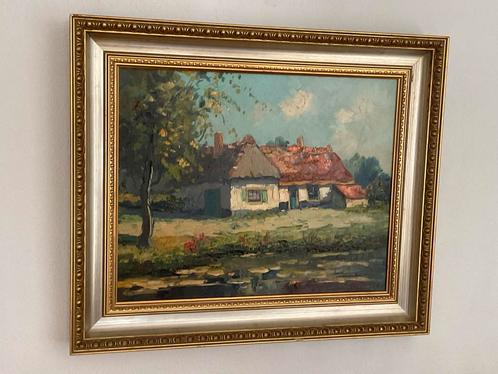 Antiek Schilderij M. Ottee (A. van Gilst), Antiek en Kunst, Kunst | Schilderijen | Klassiek, Ophalen of Verzenden