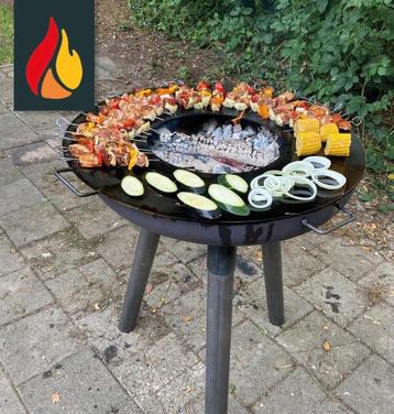 BBQ Plancha feuerring grillring TRIPOD BRISKFIRE nieuw beschikbaar voor biedingen