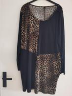 Yoek zwart met tijger vlakken, Kleding | Dames, Blouses en Tunieken, Zo goed als nieuw, Yoek, Maat 46/48 (XL) of groter, Zwart