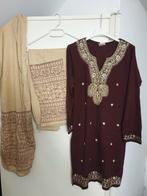 Indiase Pakistan kamiz salwar setje maat M zgan, Ophalen of Verzenden, Zo goed als nieuw