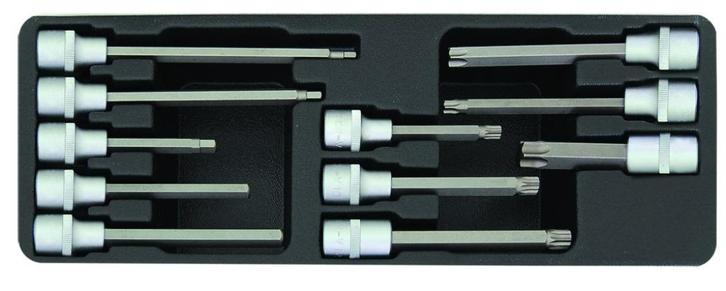 Torx spline en inbusdoppenset 1/2" 11 dlg, Auto diversen, Overige Auto diversen, Verzenden