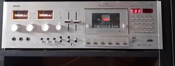 Philips N2554 cassette deck. beschikbaar voor biedingen