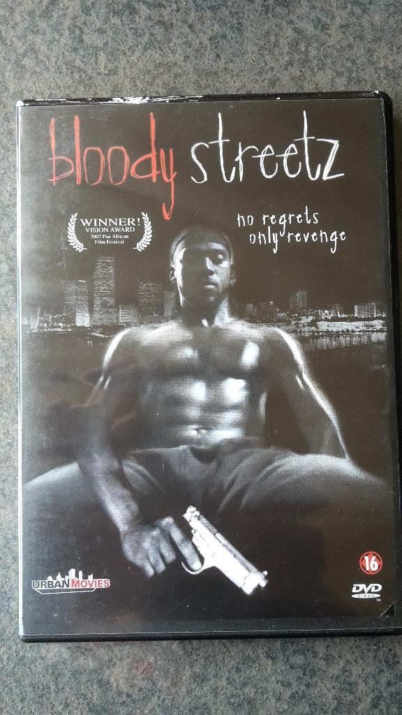 DVD Bloody Streetz The Pan African Film Festival, Cd's en Dvd's, Dvd's | Filmhuis, Gebruikt, Overige gebieden, Vanaf 16 jaar, Ophalen of Verzenden