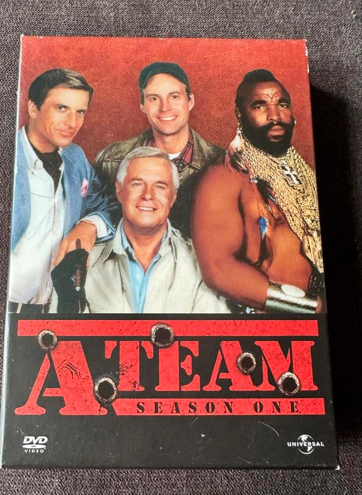 A-Team Seizoen 1 DVD Boxset, Cd's en Dvd's, Dvd's | Tv en Series, Gebruikt, Actie en Avontuur, Boxset, Vanaf 12 jaar, Ophalen of Verzenden