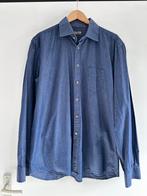Victim heren overhemd maat XL, Ophalen of Verzenden, Gedragen, Blauw, Halswijdte 43/44 (XL)