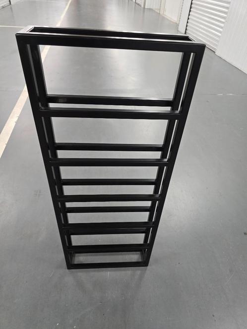 Stalen wijnrek, Huis en Inrichting, Woonaccessoires | Wijnrekken, Zo goed als nieuw, 75 cm of meer, Metaal, 5 tot 15 flessen, Ophalen