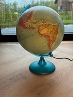 Wereldbol/globe met verlichting, Huis en Inrichting, Woonaccessoires | Wereldbollen, Ophalen of Verzenden, Zo goed als nieuw