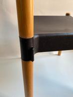 Casala Italy eetkamerstoel Stax , jaren 80, Huis en Inrichting, Stoelen, Italie, Gebruikt, Bruin, Jaren 80