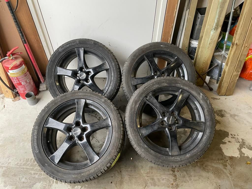 17 inch velgen met winterbanden, Gebruikt, Banden en Velgen, 17 inch, 235 mm
