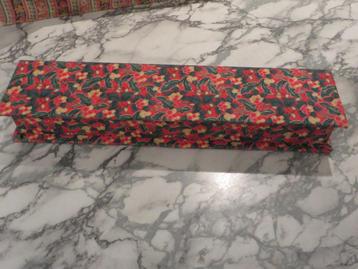 kerst stoffen bewaardoos beschikbaar voor biedingen