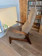 Gimson & Slater verstelbare  Fauteuil - mid century design, Huis en Inrichting, Fauteuils, Ophalen, Gebruikt, Hout, Mid century design, engels, noors