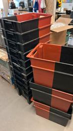 13 zwart/rode stapelkratten teab, Ophalen, Doos, Minder dan 35 cm, Minder dan 50 cm