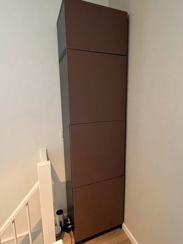 Ikea Besta wandkast taupe