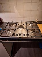 Gasstel vijfpits, Witgoed en Apparatuur, Kookplaten, Ophalen, Gebruikt, Gas, 5 kookzones of meer