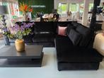 Luxe Velvet Croco Hoekbank Pocket 310x250cm Zwart NIEUW NEW, Huis en Inrichting, Banken | Bankstellen, Info@oosterbaanwonen.nl