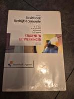 Basisboek bedrijfseconomie/Studenten uitwerkingen, Ophalen of Verzenden, Zo goed als nieuw, P. de Boer; O.A. Leppink; M.P. Brouwers; Wim Koetzier