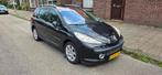 Peugeot 207 1.6 16V SW 2007 Zwart, Auto's, Voorwielaandrijving, 4 cilinders, Zwart, Stationwagon