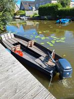 Ijzeren sloep 4.5 met met 8pk 4t yamaha motor., Watersport en Boten, Gebruikt, Tot 10 pk, Ophalen of Verzenden, 3 tot 6 meter