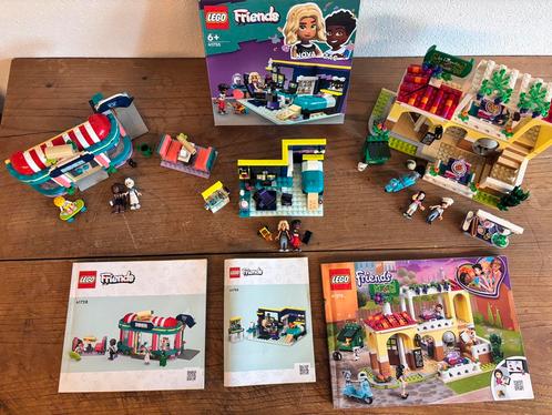 3 sets LEGO Friends 41728-41755-41379, Kinderen en Baby's, Speelgoed | Duplo en Lego, Zo goed als nieuw, Lego, Complete set, Ophalen of Verzenden