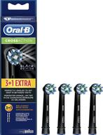 Oral-B Opzetborstels Cross Action Black Edition 4 Stuks, Sieraden, Tassen en Uiterlijk, Uiterlijk | Mondverzorging, Ophalen, Nieuw