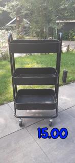 Trolley, Huis en Inrichting, Woonaccessoires | Etagères, Ophalen, Gebruikt
