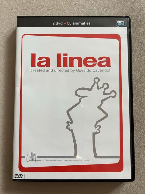 La Linea - Complete Collectie - 2 DVD's, Cd's en Dvd's, Dvd's | Tekenfilms en Animatie, Gebruikt, Europees, Tekenfilm, Alle leeftijden