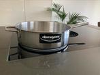 Demeyere Apollo 7 - Hapjespan, sauteuse 28 cm met deksel, Ophalen, Zo goed als nieuw, Rvs, Koekenpan of Braadpan